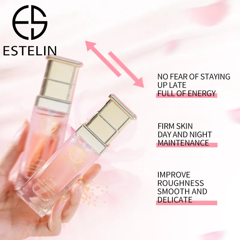 Estelin Cherry Blossoms Micro-nutritive Double Layer Essence Oil – 30ml