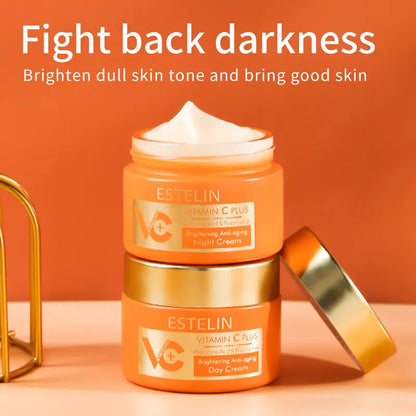 Estelin Vitamin C Plus Day Cream & Night Cream Set