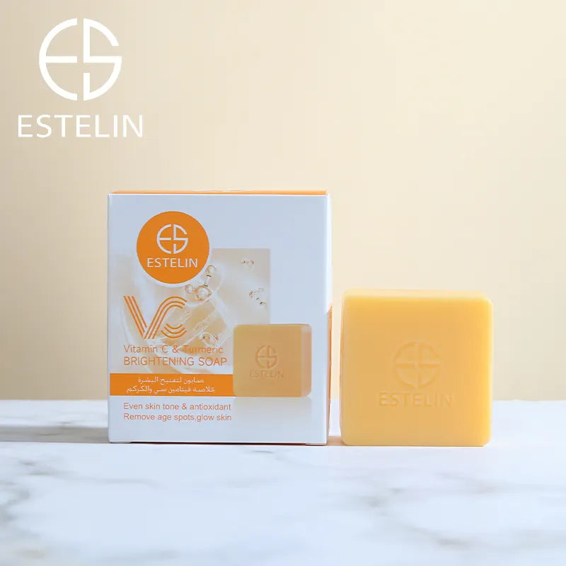 Estelin Vitamin C & Turmeric Brightening Soap – 100g