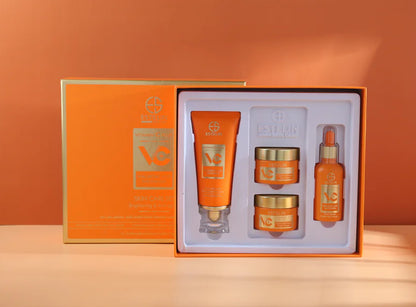 Estelin Vitamin C Plus Brighteing & Anti-aging Skin Care – 4pcs Set